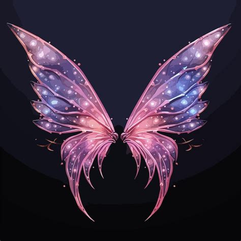 Purple fairy wings Vectors - Download Free High-Quality Vectors from ...