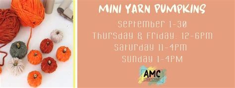 ? Mini Yarn Pumpkins — Available All September, 2119 S Minnesota Ave ...