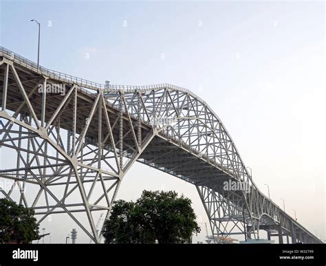 Corpus Christi Harbor Bridge on U.S. 181 spanning the Corpus Christi ...