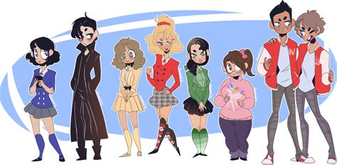 Heathers - Cast by Elemental-FA.deviantart.com on @DeviantArt ...