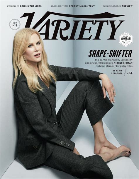 Variety Magazine November 2018 Cover (Variety Magazine)