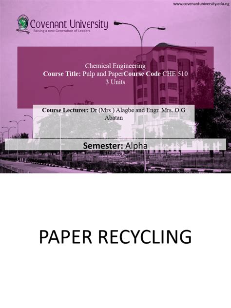 Image result for Paper Recycling PDF