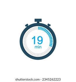 15 Minutes Countdown Timer Digital Counter Stock Vector (Royalty Free ...