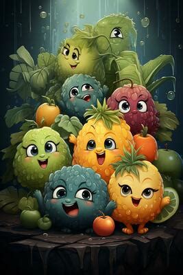 Image result for Free Fruit Animation Script