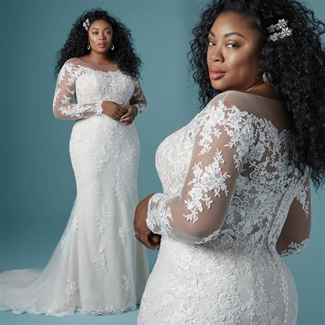 Plus Size Sheath Wedding Dress