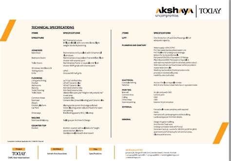 Akshaya Today Kelambakkam: Price list, Reviews, Floor Plans