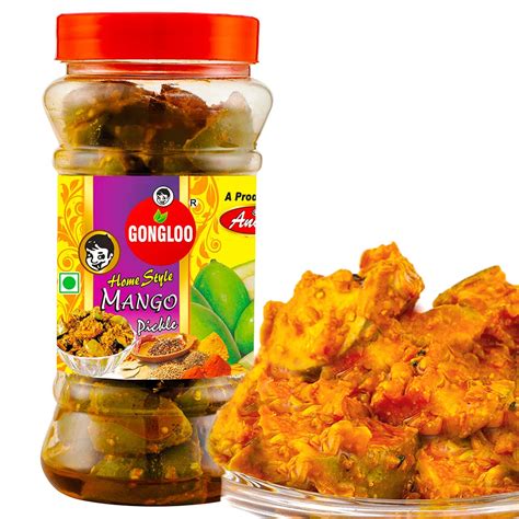 Gongloo Homemade Mango Pickle Traditional Kaccha Aam Ka Achar Authentic ...