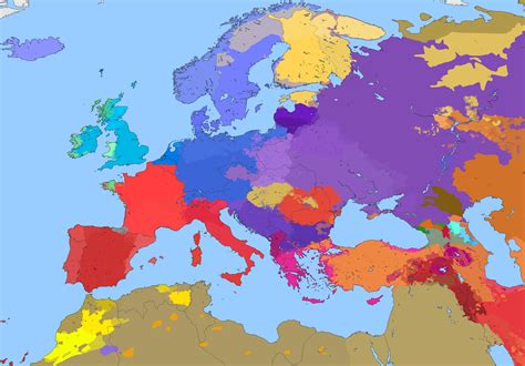 A language map of Europe in 1900, made by me. : r/LinguisticMaps