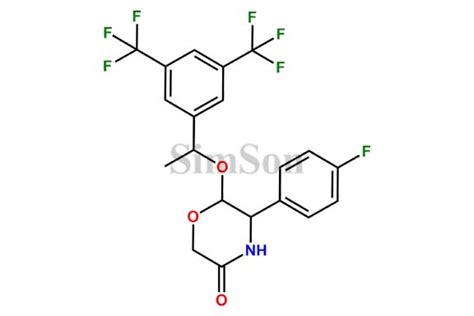 N-dealkylated carbonyl aprepitant (mixture of diasteroemers) | CAS No ...