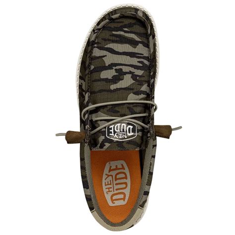 Hey Dude Men's Wally Mossy Oak Original Bottomland Casual Shoes ...
