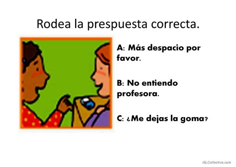 la clase: English ESL powerpoints