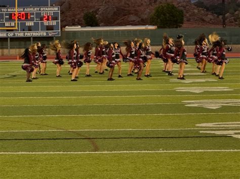 Paloma Valley High School | Cheer had a great halftime performance ...