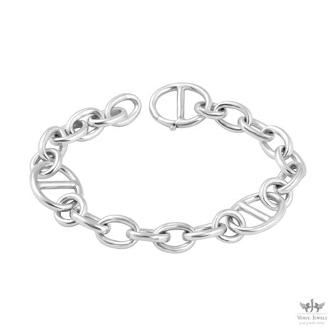 Solid 925 Sterling Silver Link Chain Bracelet - Unisex – VerveJewels