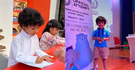 Young Author, Aged 4, Publishes Book