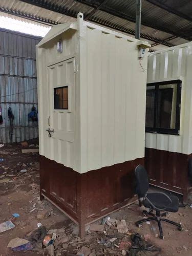 Portable Security Cabin - Prefabricated Security Cabin Manufacturer ...