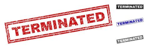 Image result for Terminated Red Text