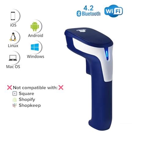 Buy ScanAvenger 1D and 2D Portable Wireless Bluetooth Barcode Scanner ...