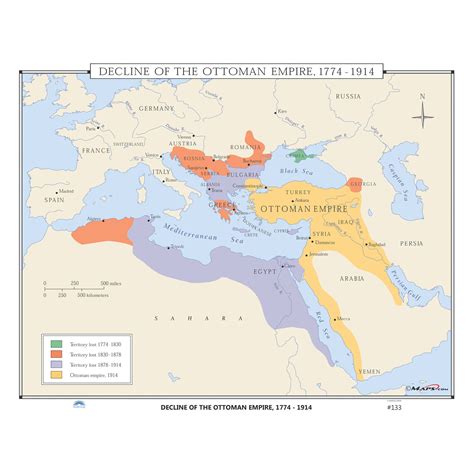 Ottoman Empire Map Map Of Ottoman Empire With History & Facts