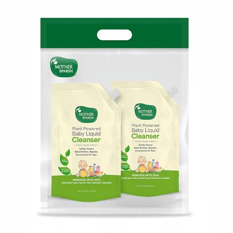 Mother Sparsh 1L Liquid Cleanser Refill Pack (Plant Powered ...