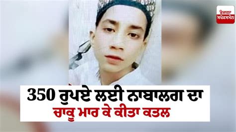 Delhi Murder News: 350 ਰੁਪਏ ਲਈ ਨਾਬਾਲਗ ਦਾ ਚਾਕੂ ਮਾਰ ਕੇ ਕੀਤਾ ਕਤਲ
