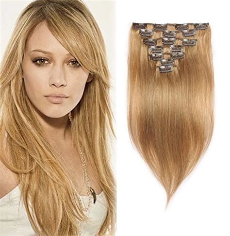 Fully 100% Remy Hair Extension For Women/Natural Hair Extension 5 Clip ...