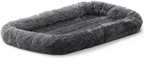 Fluffy's Luxurious Polyester Dog Bed | Bolster Dog Bed Fits Metal Dog ...