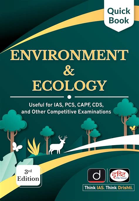 Drishti Environment and Ecology Quick Book 3rd Edition English Medium ...