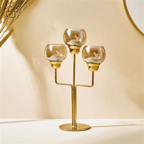 Buy Selena Accord Glass Multi T-Light Holder from Home Centre at just ...