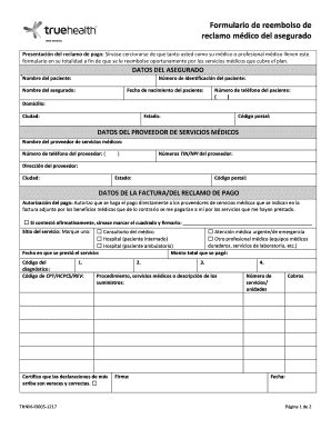 Formulario De Reembolso De - Fill and Sign Printable Template Online
