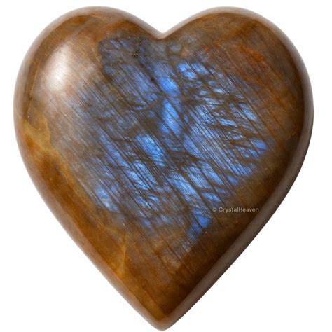 Sun Moonstone Crystal Healing Hearts for Love - Heart Shape Stone ...