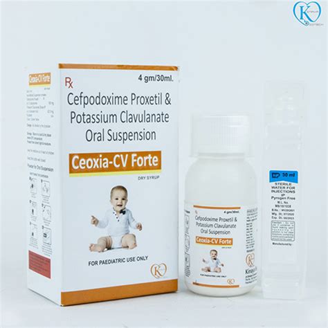 CEOXIA-CV FORTE Dry Syrup Alicanto Drugs Pvt. Ltd.