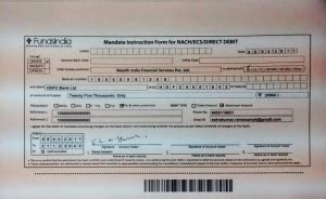 How to submit your NACH bank mandate easilyInsights