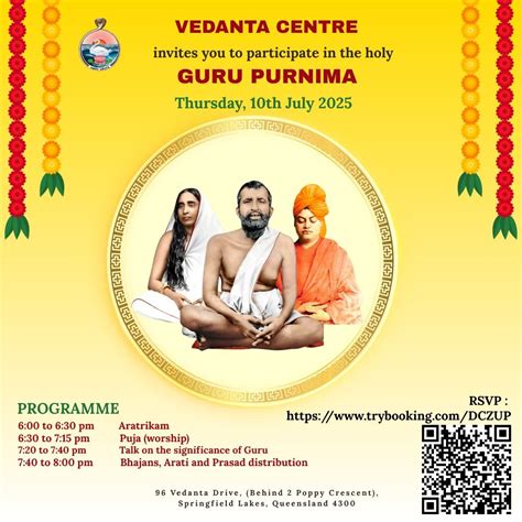 Guru Purnima, 96 Vedanta Drive (behind 2 Poppy Crescent), Springfield ...