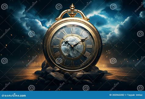 Times Essence in Ultra-Realistic Glory Design Isolated on Transparent ...