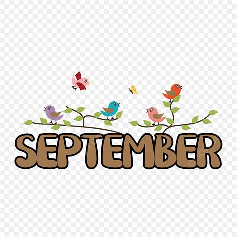 September Images Clip Art