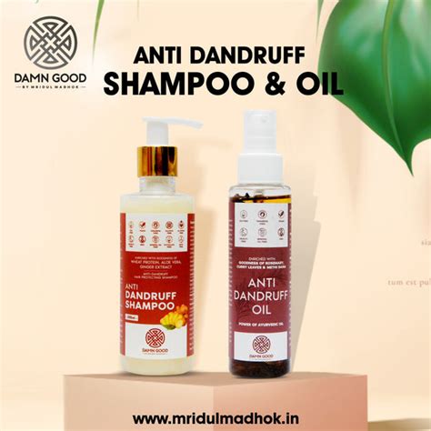 Damngood Dandruff Kit : Anti Dandruff Shampoo & Dandruff Oil-SLS & PAR