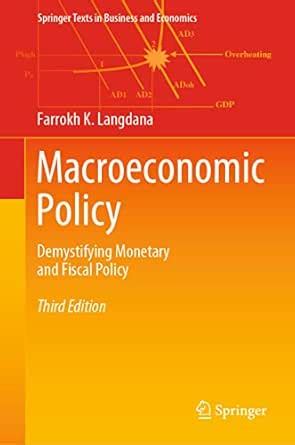 Macroeconomic Policy: Demystifying Monetary and Fiscal Policy (Springer ...