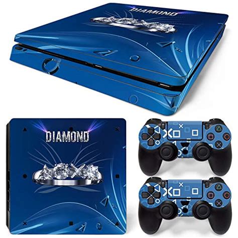 New World DIAMOND SONY LOGO BUTTON Theme Design skin sticker for PS4 ...