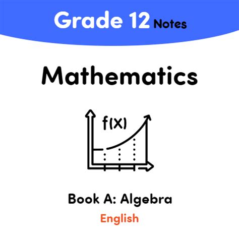 Image result for Grade 12 Mathematics Algebra First Part