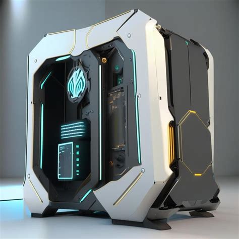 Futuristic Computer Case 的图像结果