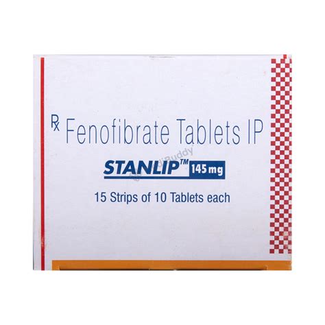Stanlip 145mg Tablet: Price, Uses, Side Effects & How to Use - MediBuddy