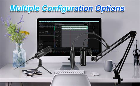 UCEC USB Condenser Unidirectional Mic for PC and Singing Recording ...