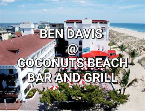 Ben Davis @ Coconuts , Coconuts Beachside Bar and Grille, Ocean City ...