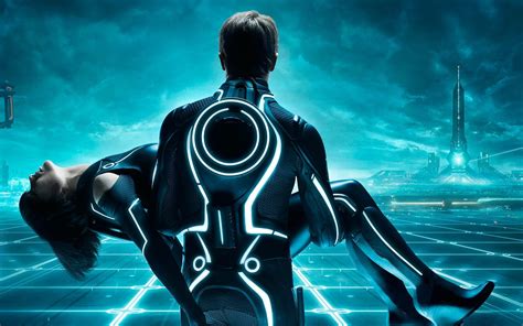 TRON: Legacy HD Wallpaper – A Journey into the Digital Realm