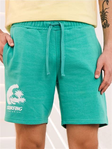 Teplákové kraťasy Barva modrá - SINSAY - 047DW-56X