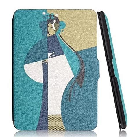 SwooK Magnetic Flip Cover case for Old Kindle Paperwhite 1 2 3 7th Gen ...