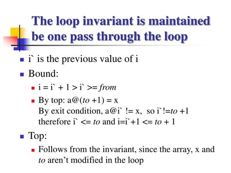 Image result for What Is a Loop Invariant