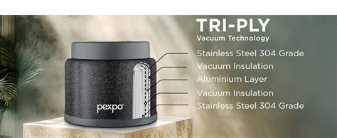 Buy PEXPO Extreme Stainless Steel Lunch Box for Office and Travel ...