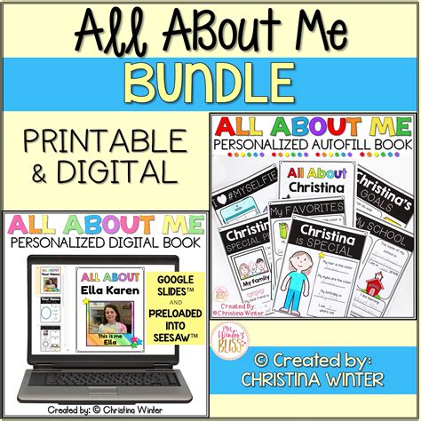 Fun All About Me Printable: A Get-to-Know-Me Sheet - Printables for Everyone