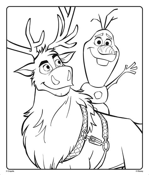 Frozen Coloring Pages - ColoringBay